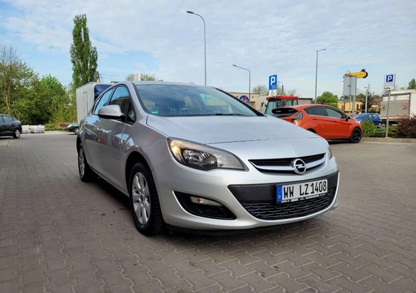 Opel Astra cena 26900 przebieg: 154000, rok produkcji 2012 z Żarki małe 191